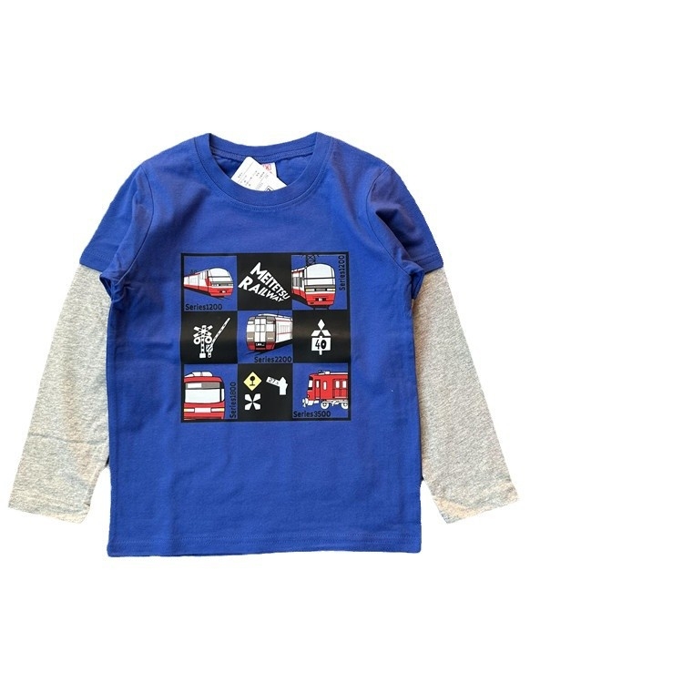 Dječja majica s dugim rukavima, osnovni model, 100% pamuk, japanski stil, crtani uzorak, za dob djece 3-8 godina