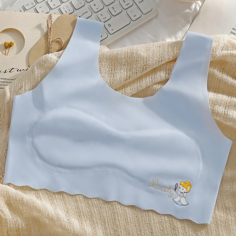 Dječji ljetni bešavni top-sutić od ice silk, prozračan i udoban, za uzrast 7–12 godina