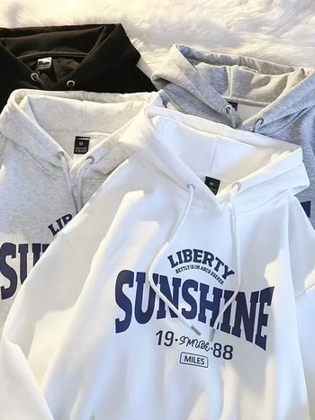 Παιδικό φούτερ με κουκούλα από φλίς βαμβάκι, Unisex, μακριά μανίκια, πουλόβερ, για παιδιά 3–8 ετών