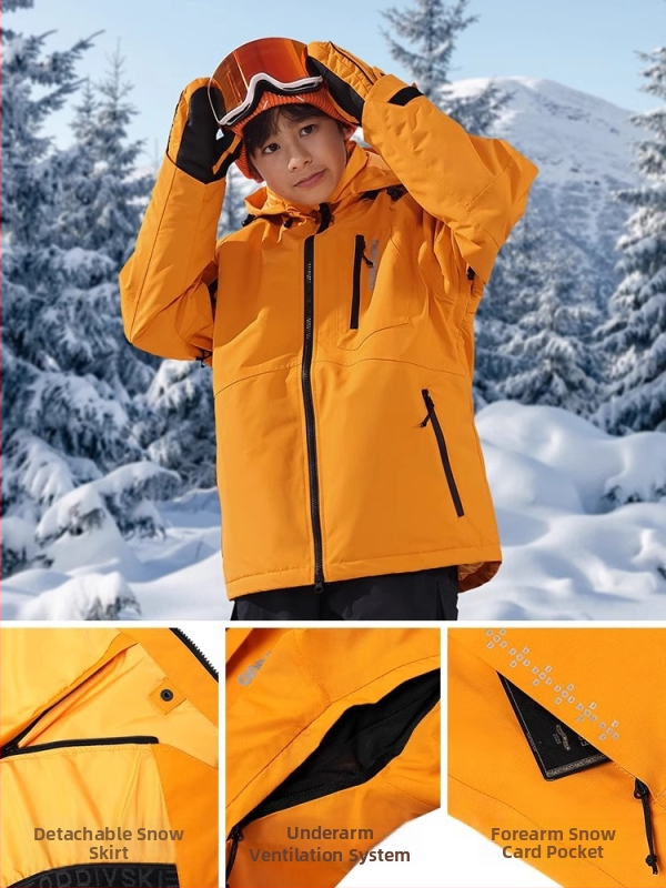 Oddivski skijaška odjeća - Unisex, vodootporna 20000, Stil HXF9531