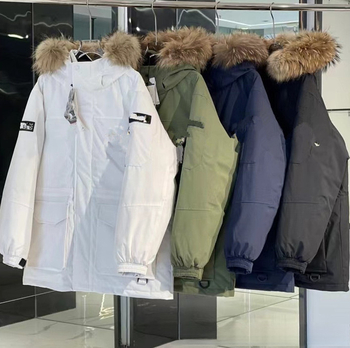 Unisex parka s kapuljom i punom od perja, srednje duljine, gradski stil