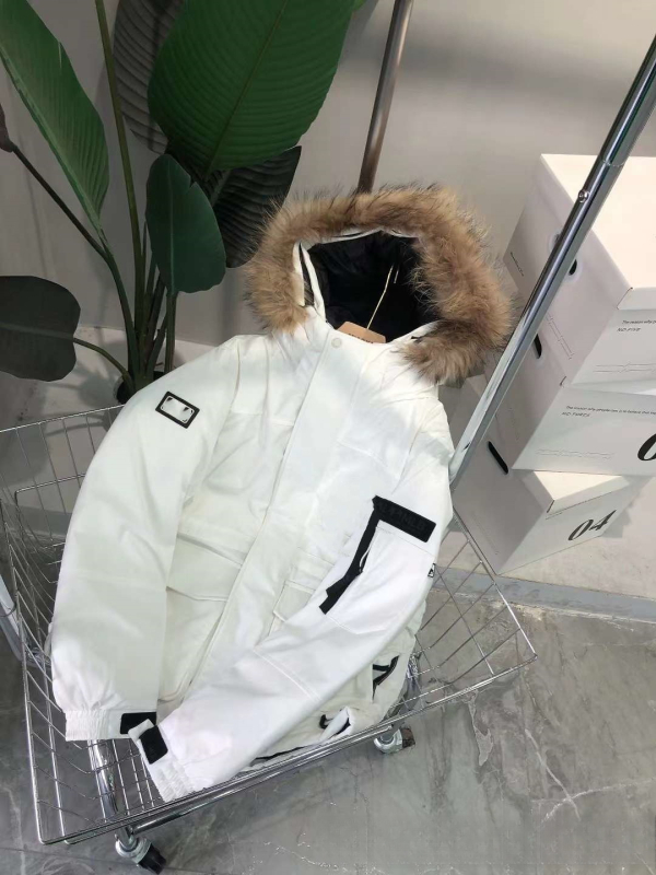 Unisex parka s kapuljom i punom od perja, srednje duljine, gradski stil