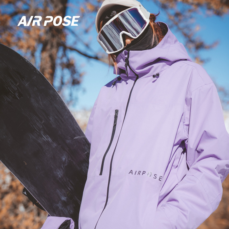 Unisex skijaški komplet – prozračan, vodoodporan 15000, punjen pamukom za toplinu u snježnim sportovima