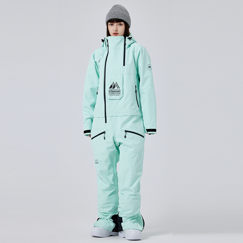 Unisex skijaški kombinezon: vodootporan, prozračan, otporan na vjetar, topao, model 729