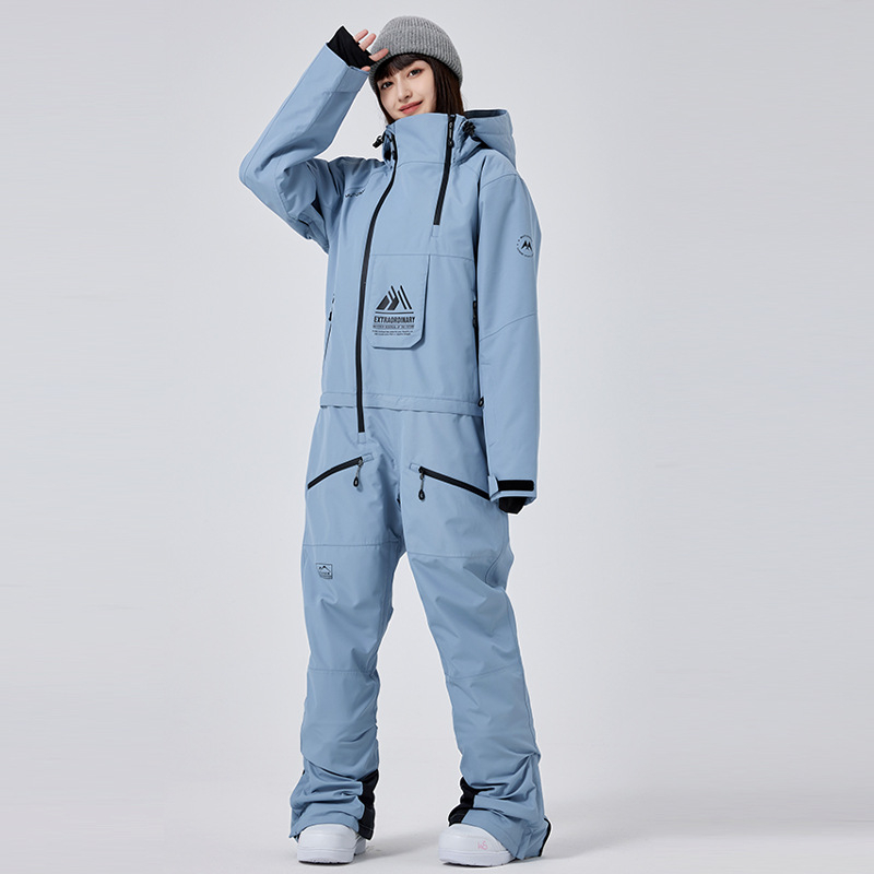 Unisex skijaški kombinezon: vodootporan, prozračan, otporan na vjetar, topao, model 729