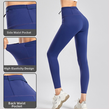 Unisex kompresijas bikses ar ātru žūšanu — mitruma vadīšana, elpojošas, ideāli piemērotas skriešanai, fitnesam un velosipēdu braukšanai ziemā un rudenī