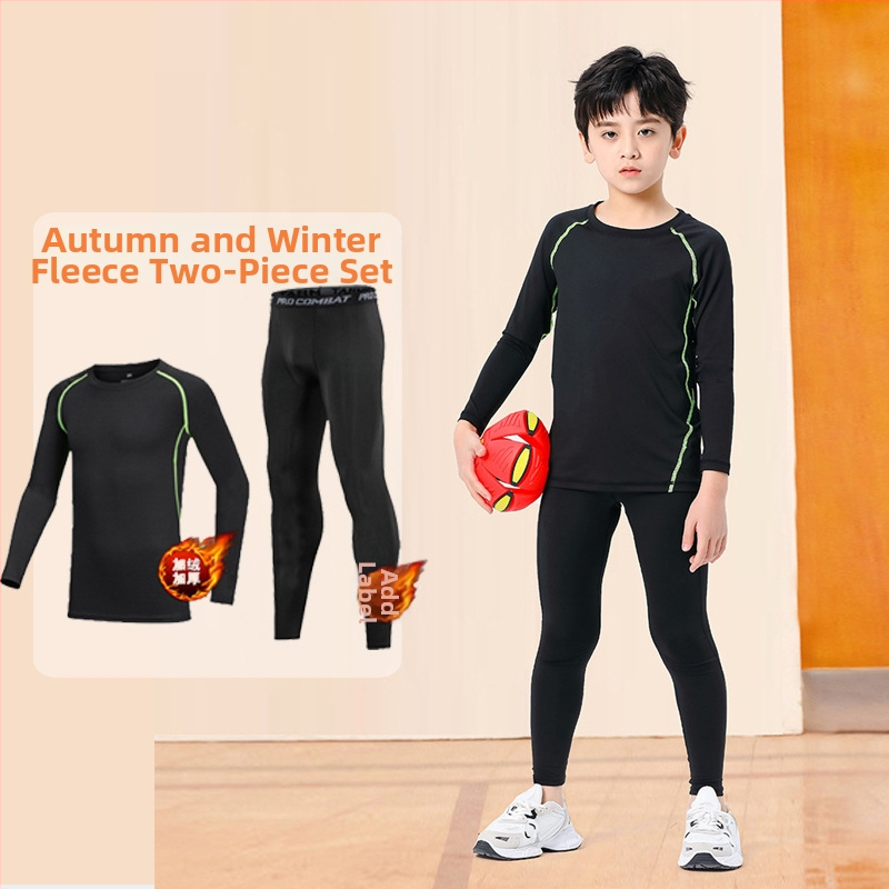 Set sportiv masculin din corduroy, uscare rapidă, 92% poliester și 8% elastan, model cu dungi și uni, pentru fitness, alergare și ciclism, toamnă-iarnă 2024, stil 320