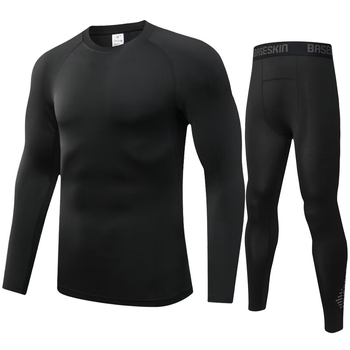 Ανδρικό Σετ Γρήγορου Στεγνώματος για Τρέξιμο με Προσαρμοσμένο Λογότυπο — Ελαστικό Ύφασμα (7% Spandex) — Εσωτερικό Πολυεστέρας 93% — Κατάλληλο για Τρέξιμο, Fitness, Ποδηλασία — Χειμώνας-Άνοιξη-Φθινόπωρο