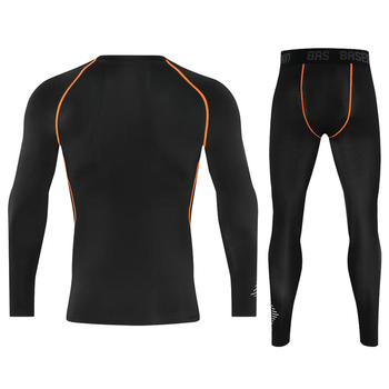 Ανδρικό Σετ Γρήγορου Στεγνώματος για Τρέξιμο με Προσαρμοσμένο Λογότυπο — Ελαστικό Ύφασμα (7% Spandex) — Εσωτερικό Πολυεστέρας 93% — Κατάλληλο για Τρέξιμο, Fitness, Ποδηλασία — Χειμώνας-Άνοιξη-Φθινόπωρο