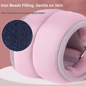 Kājai un plaukstai piemērota svara smilšu soma — universāla skrējieniem un aerobinikai; Materiāls: niršanas materiāls + dzelzs smiltis; Kategorija: svara smilšu somas; Zīmols: Other