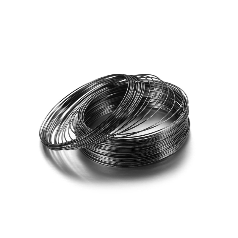 Narukvica od memory wire DIY – dodaci za nakit, perle, materijal za nakit s željeznim prstenom i žicom kruga