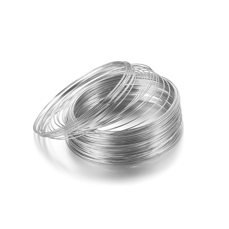 Narukvica od memory wire DIY – dodaci za nakit, perle, materijal za nakit s željeznim prstenom i žicom kruga