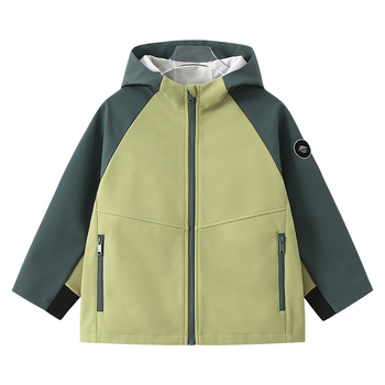 Fat Cat Dječja zimska vodootporna jakna s kapuljačom – unisex, softshell, vanjski i unutarnji 100% poliester, dugi rukavi, srednje duga duljina, za djecu preko 8 godina
