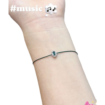 Гривна от въже, ръчно плетена, женски дизайн, регулируема, лято 2024