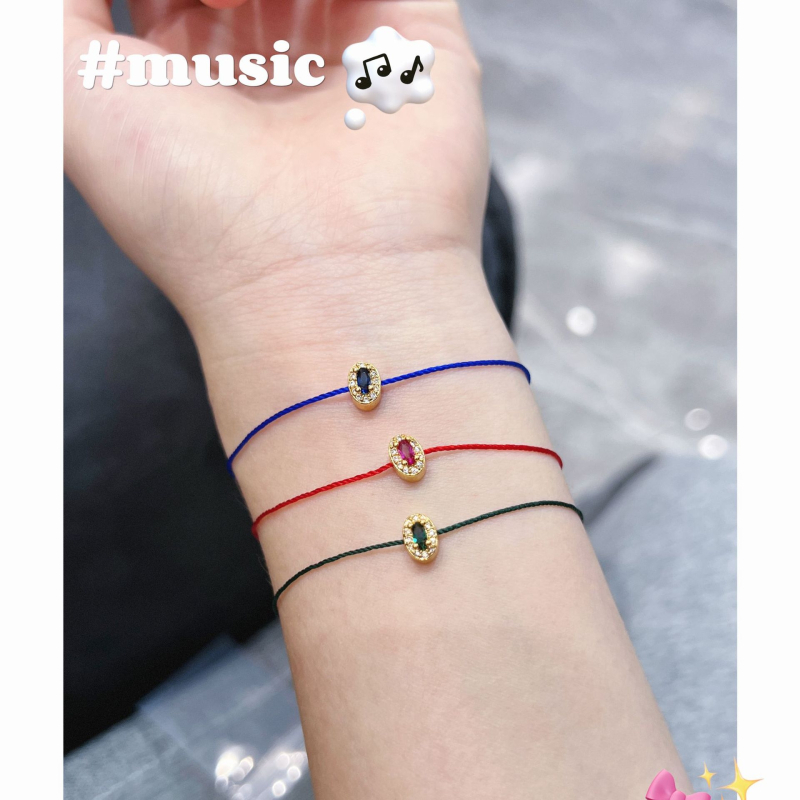 Гривна от въже, ръчно плетена, женски дизайн, регулируема, лято 2024