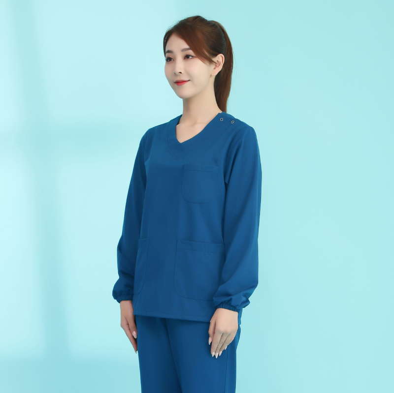 Scrub set za dentalno/medical osoblje | unisex, upija vlagu, hlače 3/4 dužine, kratkih rukava, poliester 95%+