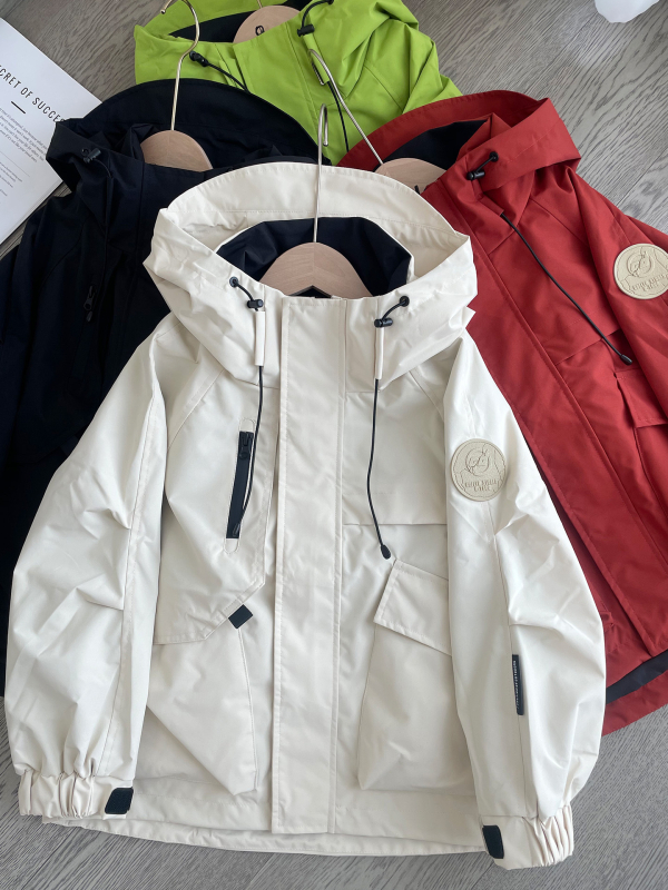 Bērnu ārējā jaka, ūdensizturīga, 2025. gada pavasara–rudens izlaidums, bērniem no 8 gadiem