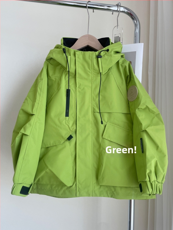 Bērnu ārējā jaka, ūdensizturīga, 2025. gada pavasara–rudens izlaidums, bērniem no 8 gadiem
