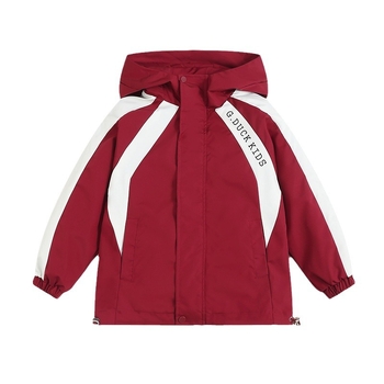 Bērnu jaka 3 vienā ar fleece pildījumu, kapuci, ūdensizturīga un elpojoša, poliestera audums