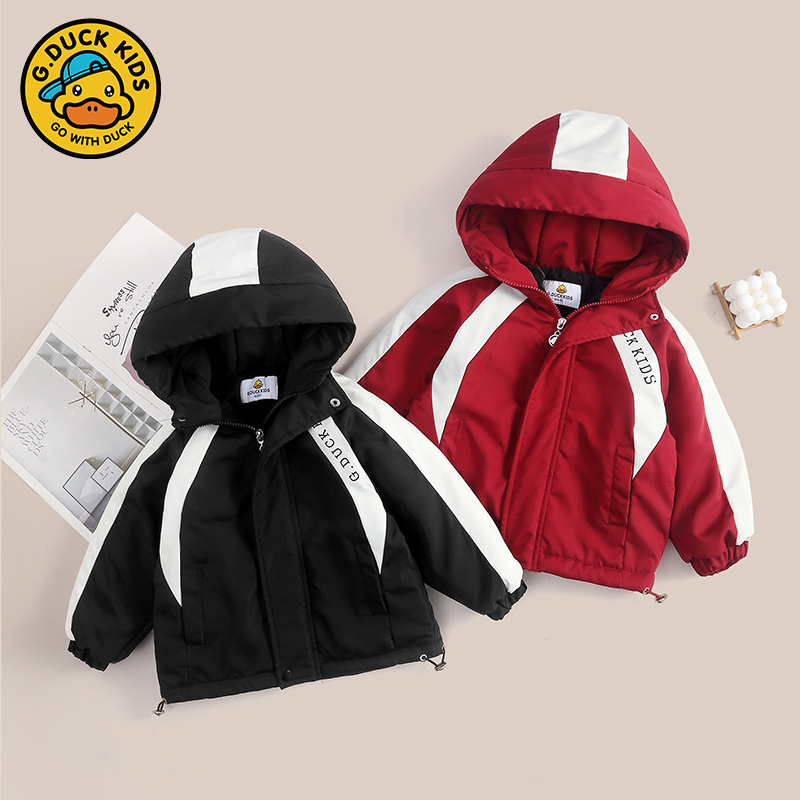 Bērnu jaka 3 vienā ar fleece pildījumu, kapuci, ūdensizturīga un elpojoša, poliestera audums