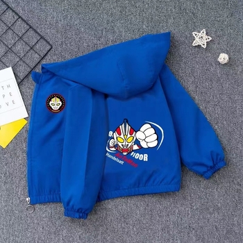 Dječja jesenska jakna s kapuljom, lagan casual stil za dječake