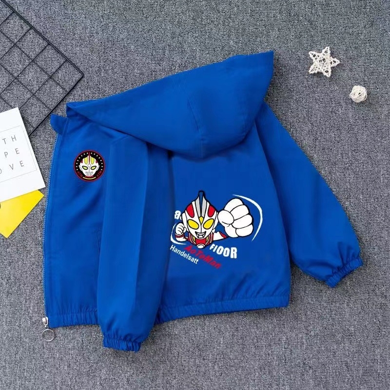 Dječja jesenska jakna s kapuljom, lagan casual stil za dječake