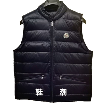 Жилет с U-образна яка, едноцветен, с свободна кройка, зима 2023, полиестерна тъкан 95%+