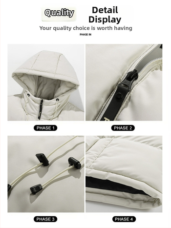 Vyrinė vėdinė liemenė su gobtuvu, poliesterio užpildas, laisvas siluetas, 3D kišenės