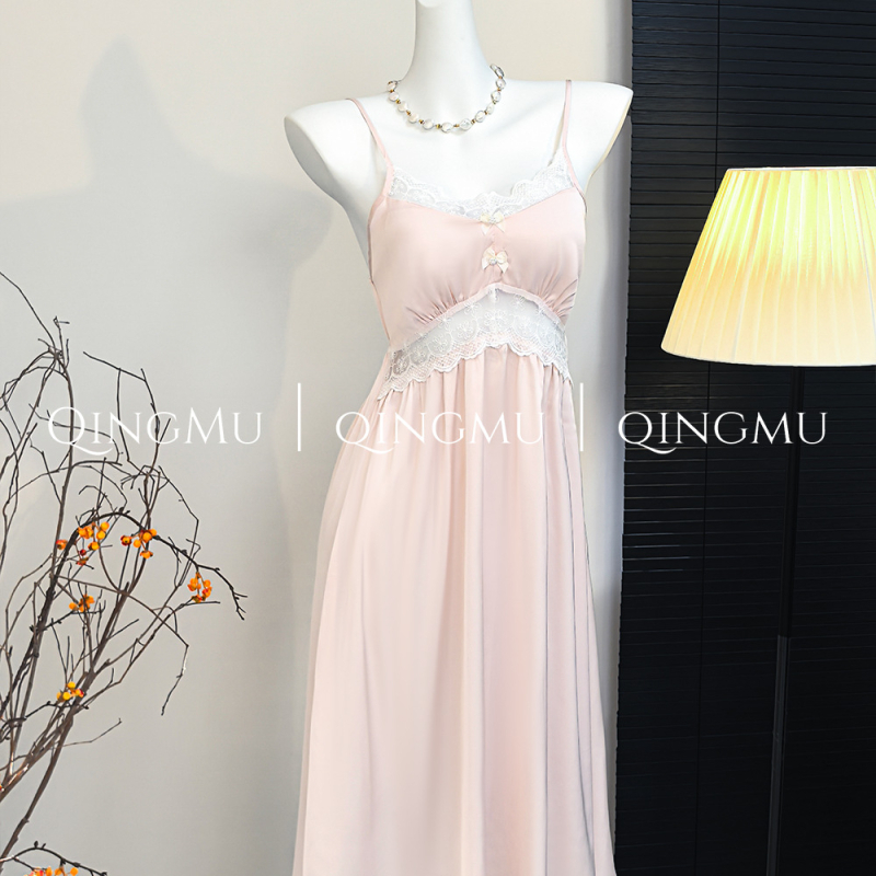 Dvodijelni pidžama set od Island Velvet s V-izrezom i dugim rukavima, debljina 251–300 g/m²