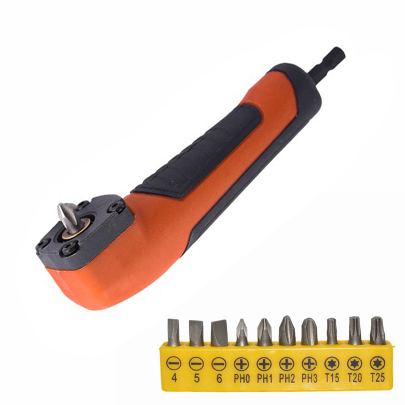 Kutni adapter s velikim momentom za 1/4-inčni alat — S2 čelik, model GJQ-008, britanski standard, 1 komad, za kućnu upotrebu