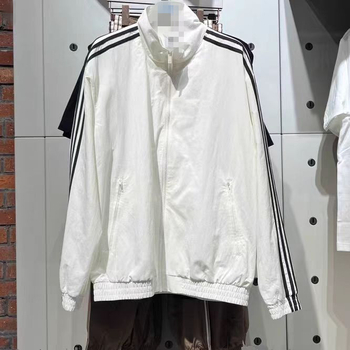 Unisex sportinė striukė vėjuotoms sąlygoms su Firebird išsiuvinėjimu ir trimis juostomis, ilgos rankovės, Lycra-Spandex 11% audinys, bambuko pluošto pamušalas