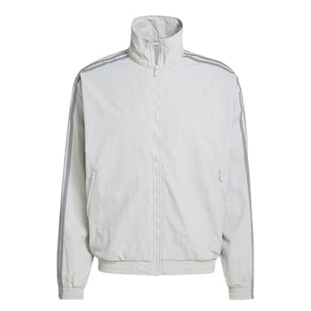 Unisex sportinė striukė vėjuotoms sąlygoms su Firebird išsiuvinėjimu ir trimis juostomis, ilgos rankovės, Lycra-Spandex 11% audinys, bambuko pluošto pamušalas