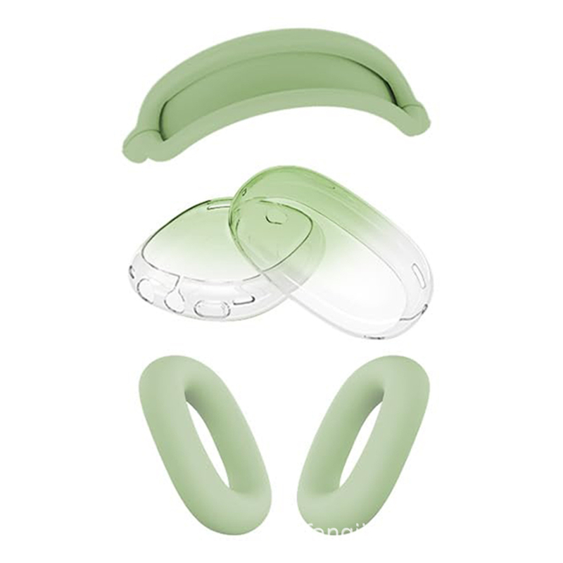 Защитен калъф за AirPods Max – силиконов, инжекционно формован, универсален, полупрозрачен, персонализиран