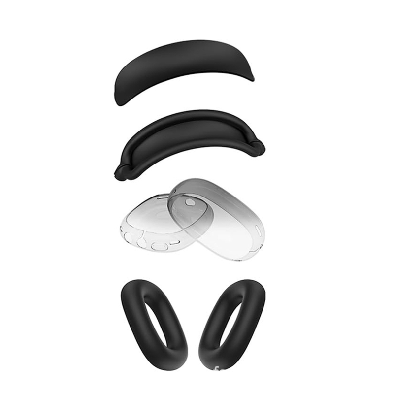 Защитен калъф за AirPods Max – силиконов, инжекционно формован, универсален, полупрозрачен, персонализиран