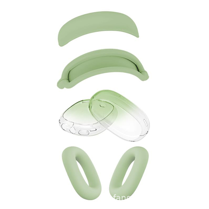 Защитен калъф за AirPods Max – силиконов, инжекционно формован, универсален, полупрозрачен, персонализиран