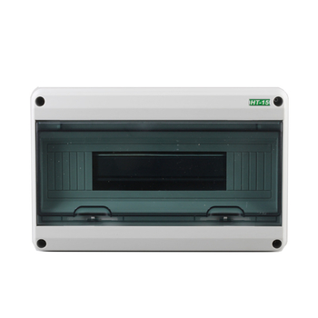 HT-15 ārējai iekārtai paredzēts sadales skapis, virsmas uzstādīšana, ABS plastmasas korpuss, piemērots ārējai iekārtai un CNC virpu darbnīcai