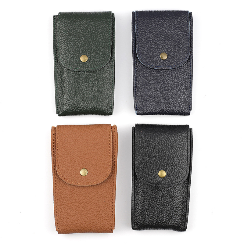 Kožni torbica za satove od goveđe kože, s tiskanim logom OK, brenda onthelevel, pakiranje 100 komada, proljeće 2021