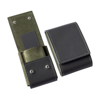 Cutie de depozitare pentru ceasuri, piele de vită de top și capac cu contrast, formă pătrată, logo imprimat, personalizare disponibilă, ambalaj de 50 buc.