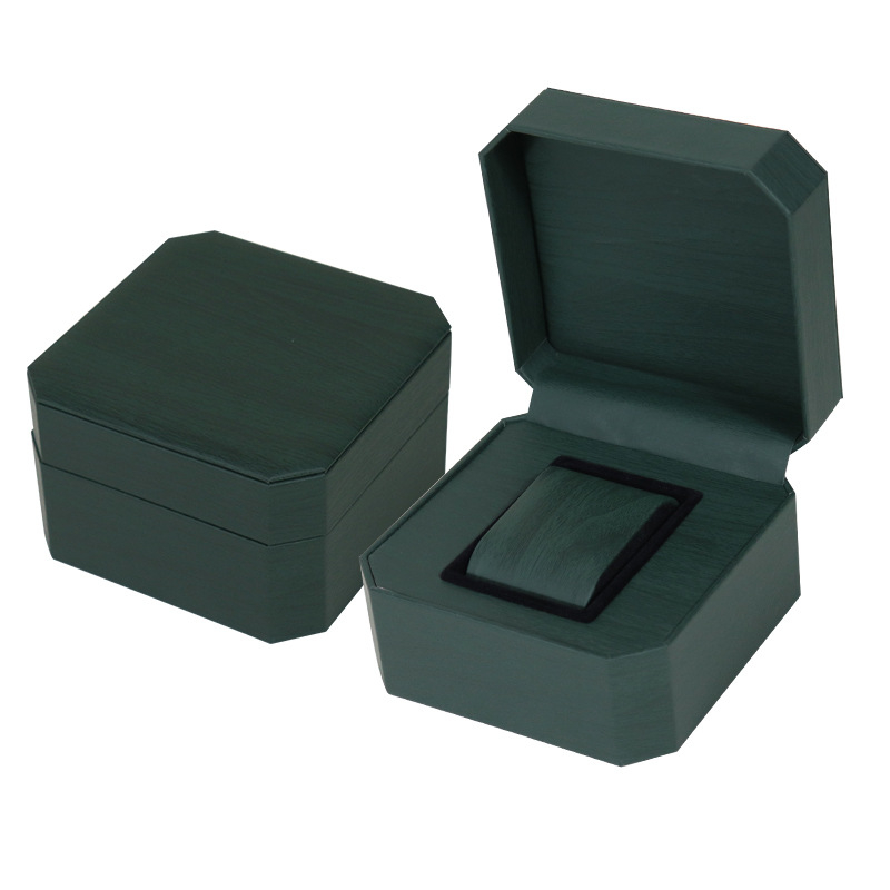 Cutie octagonală din plastic pentru ceasuri, ambalare, depozitare și cadou