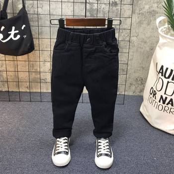 Детски панталони, корейски стил, слим кройка, памук 91–95%, за новородени 0–1 година, пролет 2024