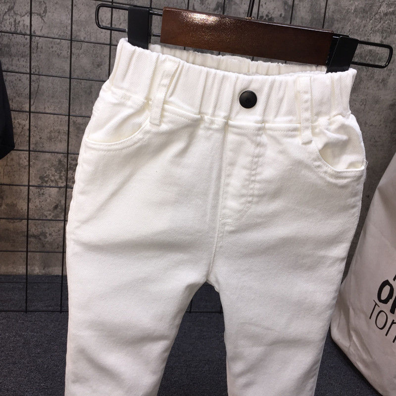 Детски панталони, корейски стил, слим кройка, памук 91–95%, за новородени 0–1 година, пролет 2024