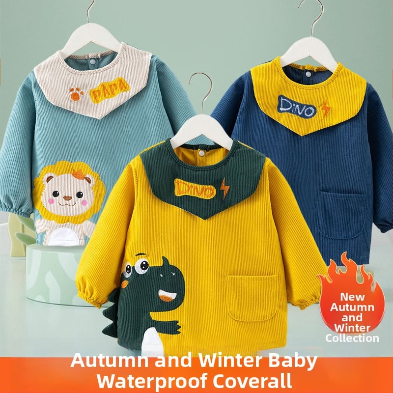 Nedrainājošā corduroja zīdaiņu smoks zēniem, animācijas raksts, poliester, vecums 1-3 gadi