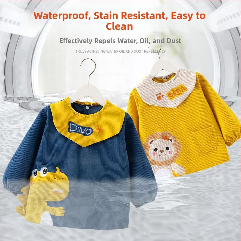 Nedrainājošā corduroja zīdaiņu smoks zēniem, animācijas raksts, poliester, vecums 1-3 gadi