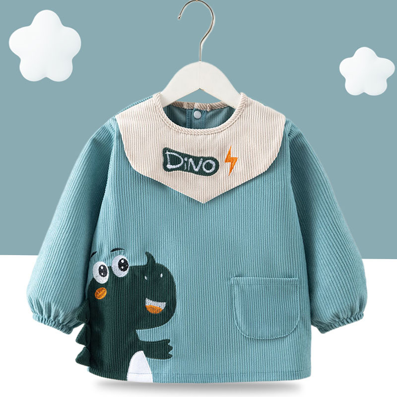 Nedrainājošā corduroja zīdaiņu smoks zēniem, animācijas raksts, poliester, vecums 1-3 gadi