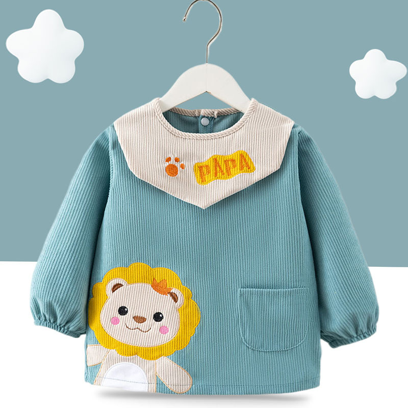 Nedrainājošā corduroja zīdaiņu smoks zēniem, animācijas raksts, poliester, vecums 1-3 gadi