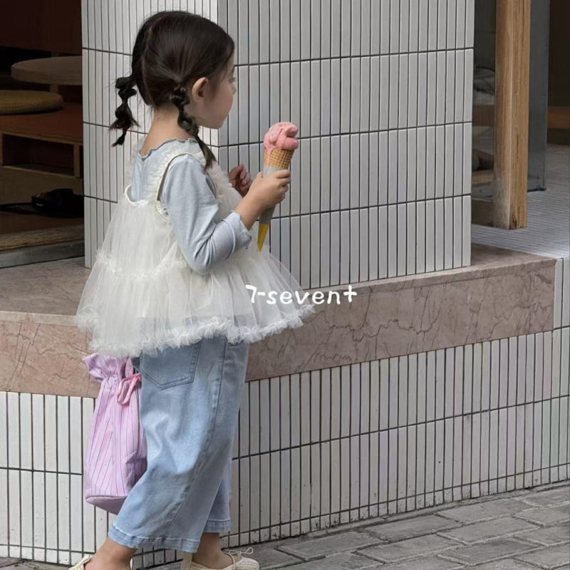 Комплект от три части за момичета: памучен топ с дълъг ръкав, пола с презрамки и панталони; едноцветен, мек памук; за възраст 3–8 години