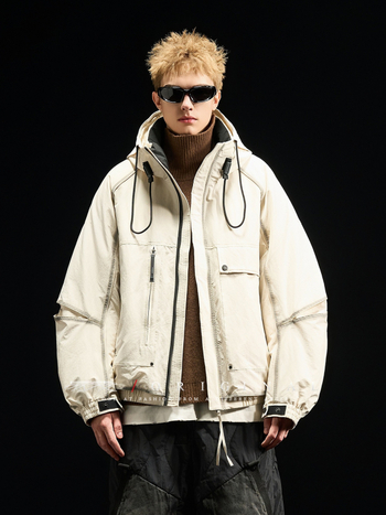 Žieminė pūkinė striukė su antis pūnu įdaru, 86–90% turinys, 550 pūkų talpa, gobtuvas su aukštu apykakliu, storas izoliacijos sluoksnis