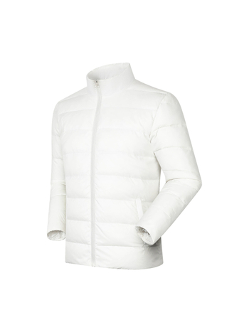 3-in-1 striukė su atskiriama vidine įdėkla, 2 dalių rinkinys; balto žąsų pūko užpildas 85–90%; šaltojo apsauga -5°C iki 0°C; atsparus vandeniui poliesterio audinys