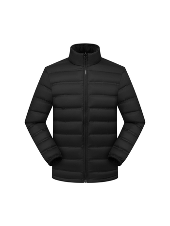 3-in-1 striukė su atskiriama vidine įdėkla, 2 dalių rinkinys; balto žąsų pūko užpildas 85–90%; šaltojo apsauga -5°C iki 0°C; atsparus vandeniui poliesterio audinys