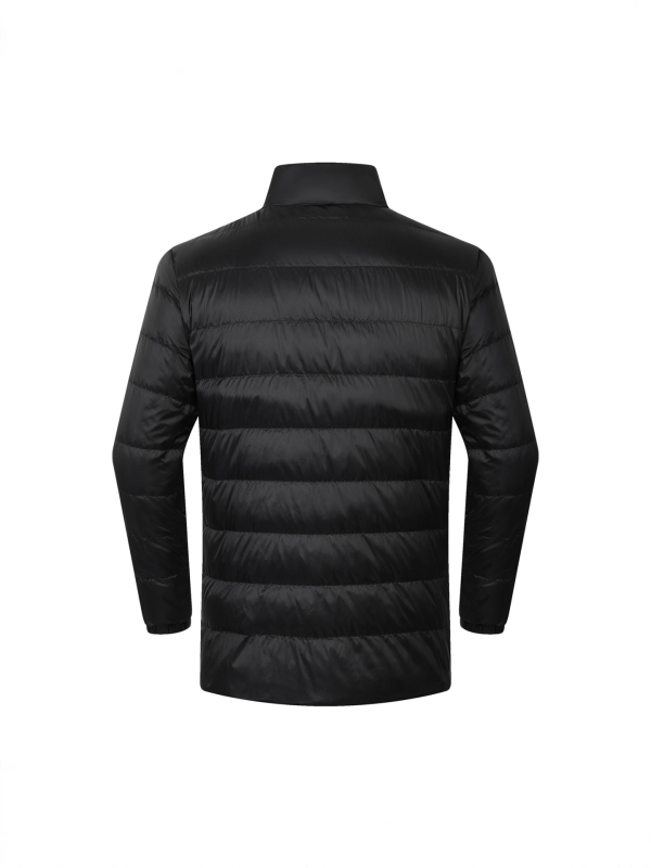 3-in-1 striukė su atskiriama vidine įdėkla, 2 dalių rinkinys; balto žąsų pūko užpildas 85–90%; šaltojo apsauga -5°C iki 0°C; atsparus vandeniui poliesterio audinys